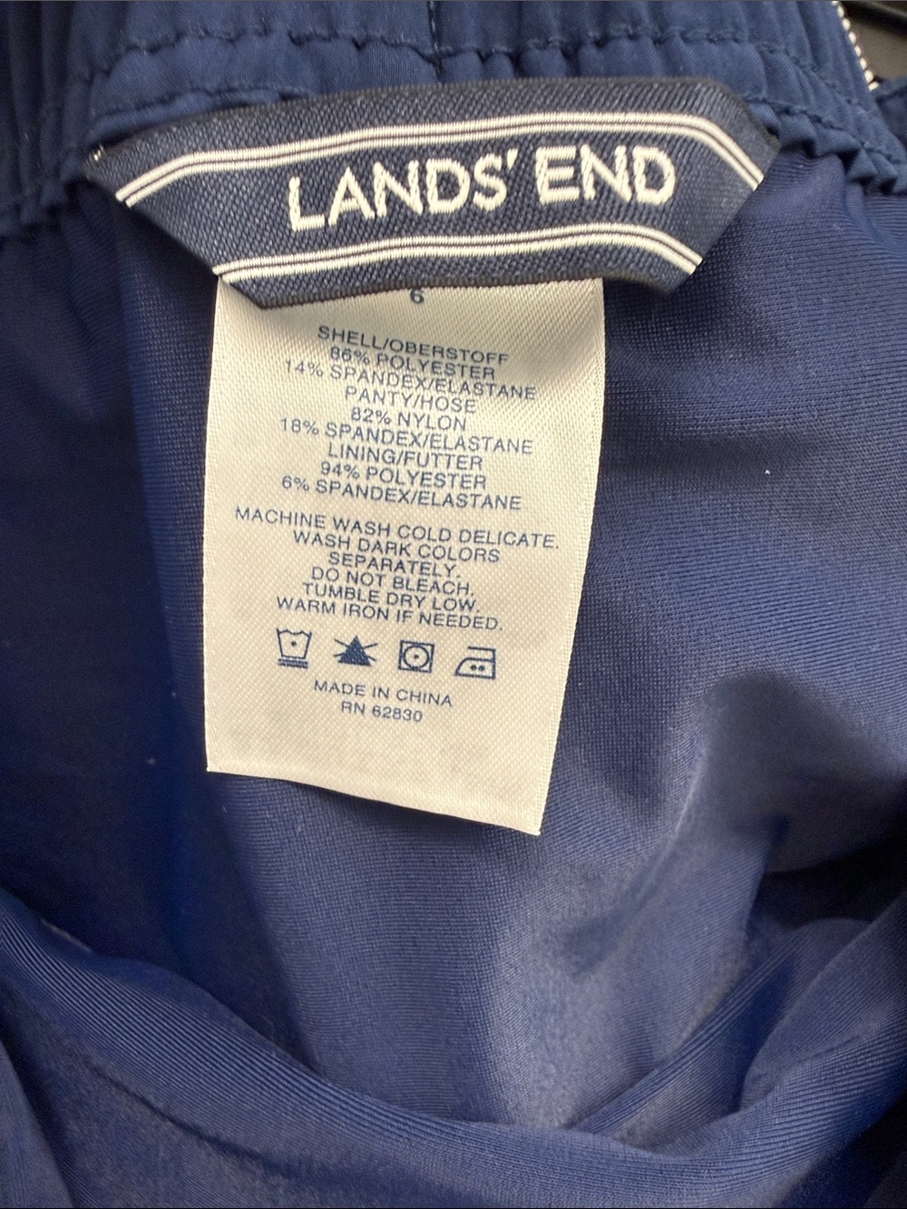 Lands' End Active Athletic Shorts - Picture 5 of 7